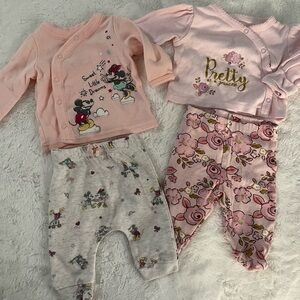 2 newborn size outfits!